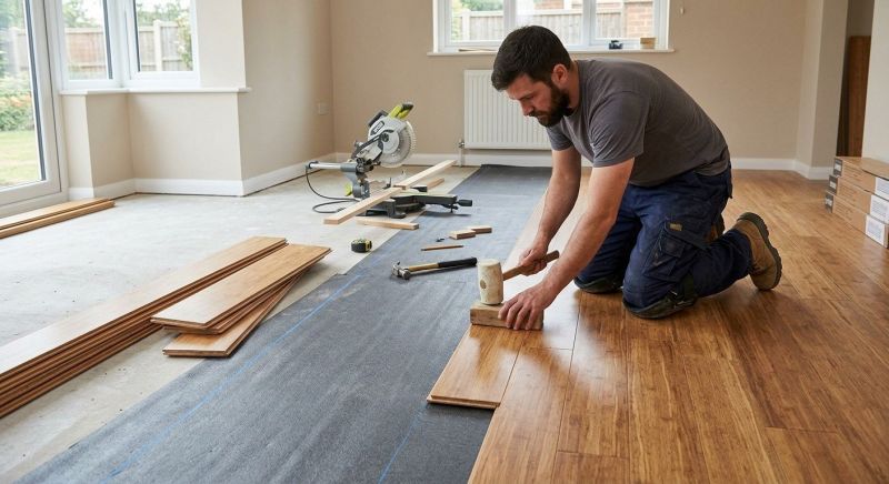 Bamboo Flooring Installation in Pleasanton, CA
