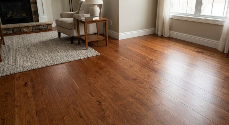 Cherry Floor Installation in Berkeley, CA