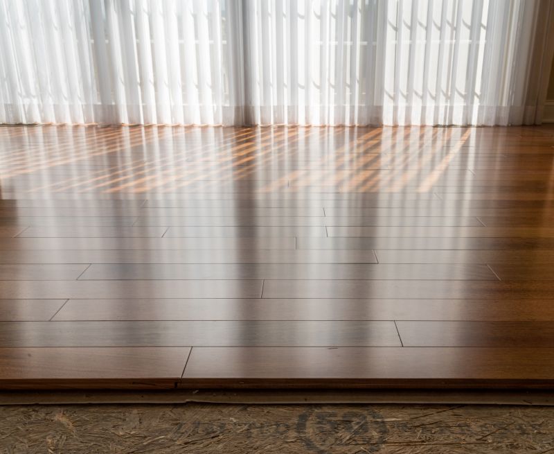 Cherry Floor Installation in Stanford, CA