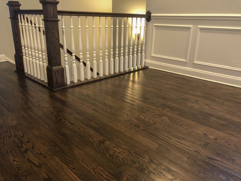 Dark Wood Floor Installation in Pleasanton, CA