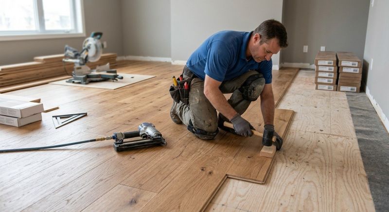 Hardwood Floor Installation in Emeryville, CA