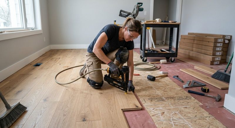 Hardwood Floor Installation in Hayward, CA