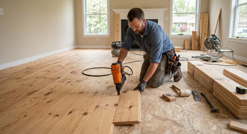 Hardwood Floor Installation in Oakley, CA