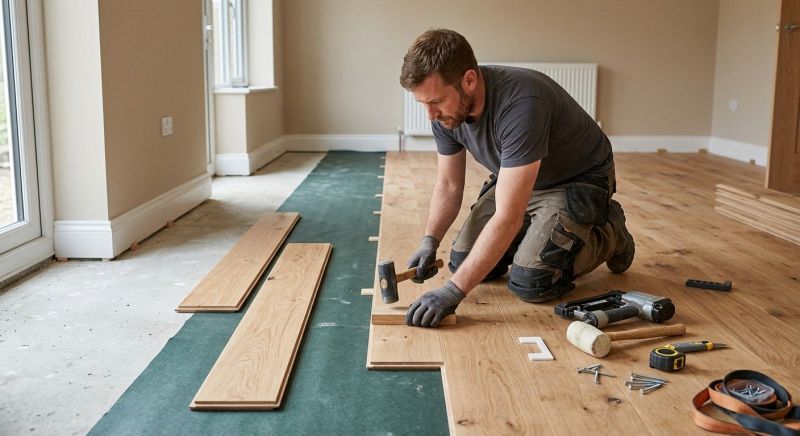 Hardwood Floor Installation in San Leandro, CA