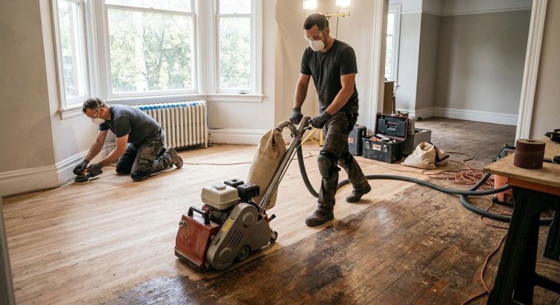 Hardwood Floor Renovation in Pleasanton, CA