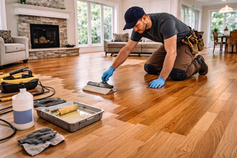 Hardwood Floor Renovation in Pleasanton, CA