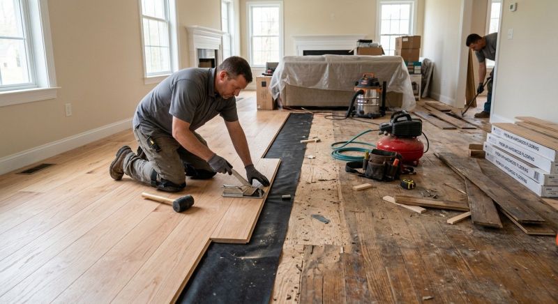 Hardwood Replacement in Mountain View, CA
