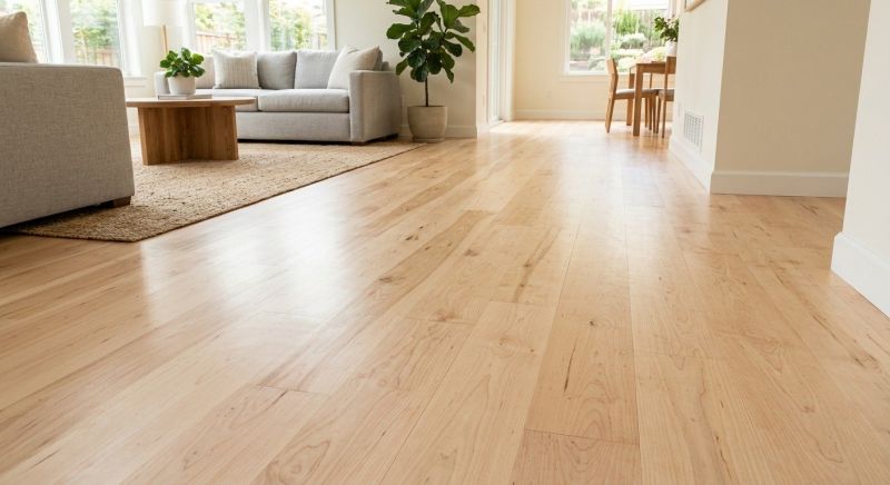 Maple Flooring Installation in Danville, CA