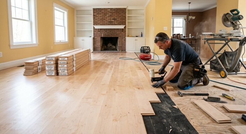 Maple Flooring Installation in San Jose, CA