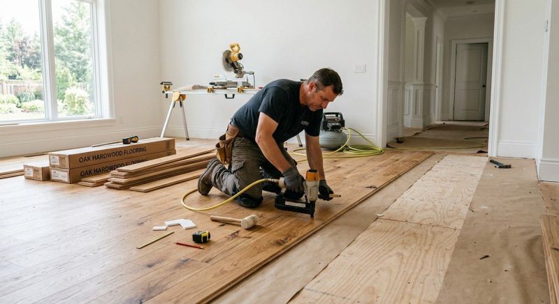 Oak Floor Installation in Clayton, CA