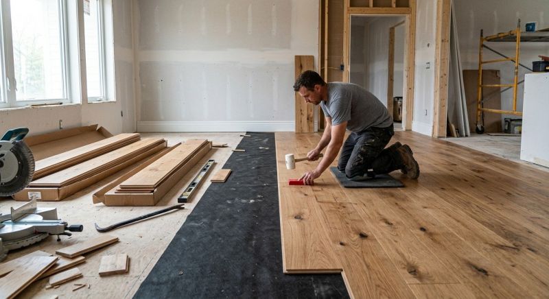 Plank Floor Installation in Pleasanton, CA