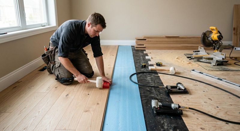 Walnut Flooring Installation in Pleasanton, CA