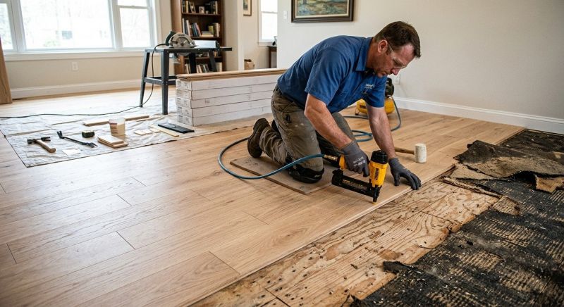 Wood Floor Replacement in Emeryville, CA