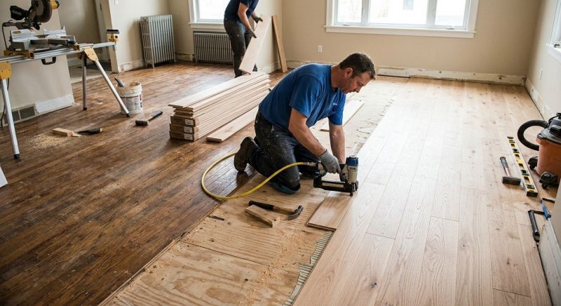 Wood Floor Replacement in Pittsburg, CA