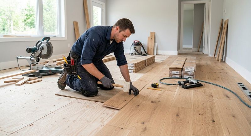 Wood Floor Replacement in Sunnyvale, CA