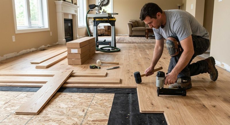 Wood Flooring Installation in Danville, CA